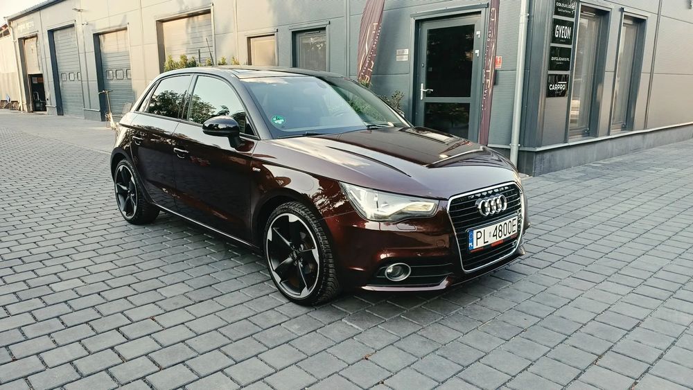 Audi A1 Sportback S-Line/S-tronic/Łopatki/Navi/Xenon/Panorama/Serwis/Ledy