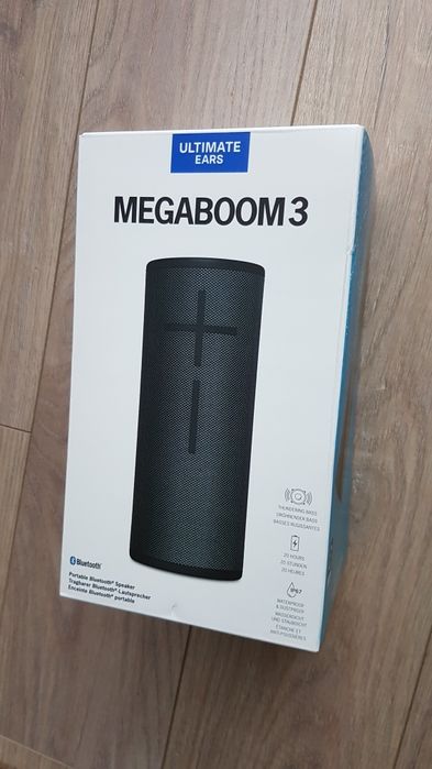Nowy głośnik bezprzewodowy bluetooth ultimate ears megaboom 3