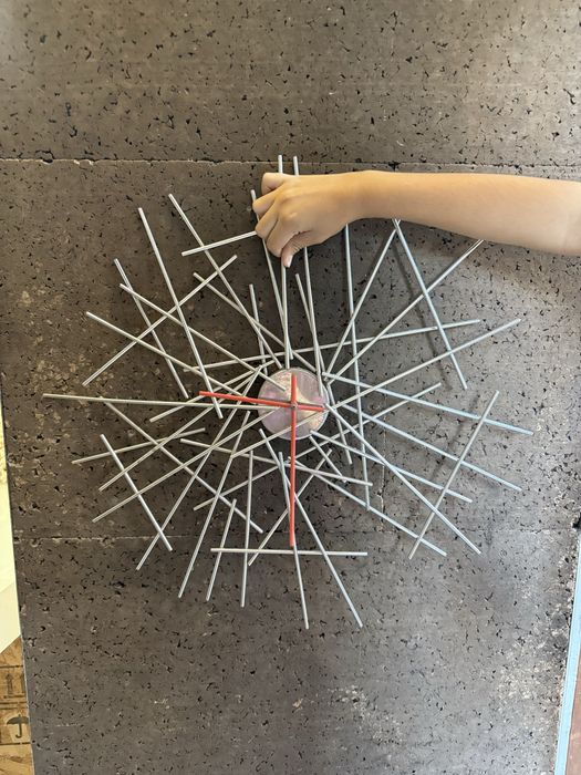Relógio de parede "Blow Up" da Alessi