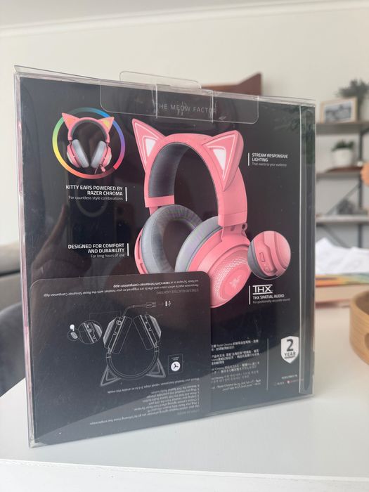 Razer Kraken Kitty Edition Quartz USB Chroma Headset