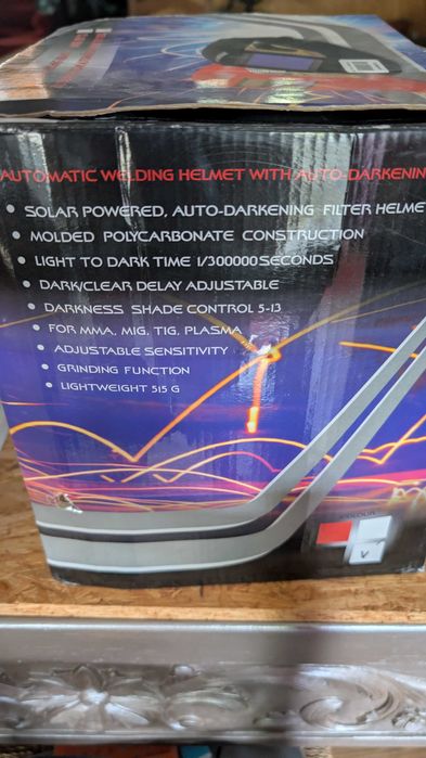 Máscara soldadura automática (1/300000s)