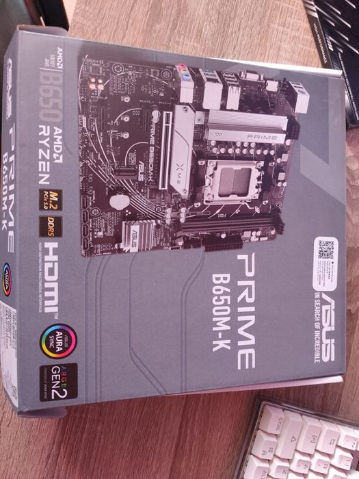 Asus Prime B650M-K,  + Ryzen 7500F