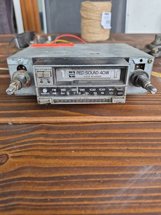 radio sanyo alfa romeo spider zderzak lat 80