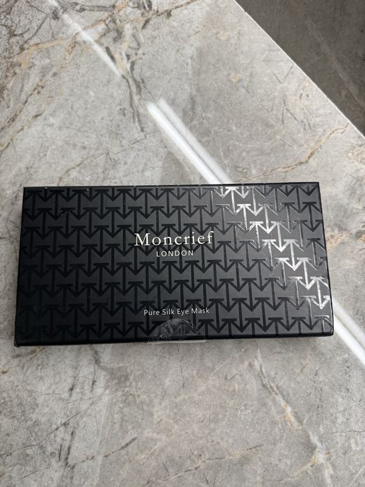 Маска для очей Moncrief London з натурального шовку