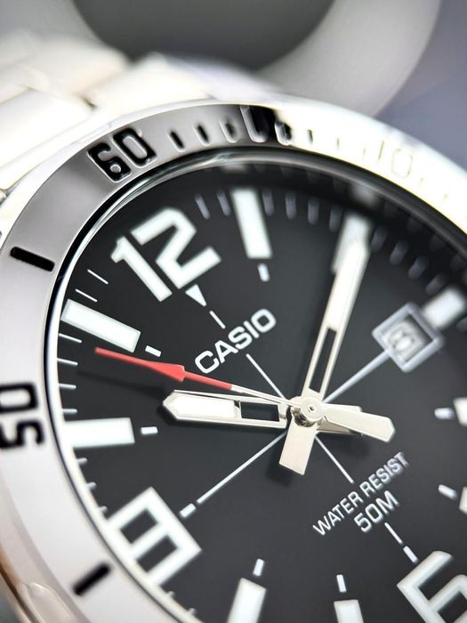 Оригінал! Чоловічий годинник Casio MTP-VD01D-1B