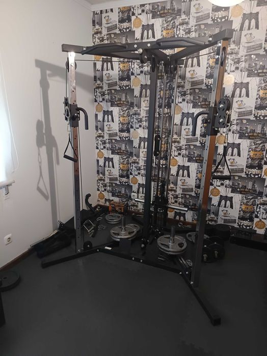 Maquina multifuncoes Sportnow + Pesos