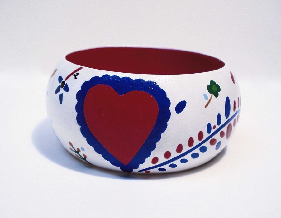 Pulseira pintada à mão