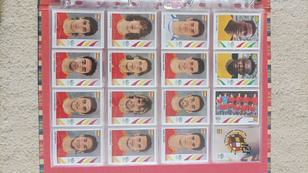 Caderneta + Cromos S/colar Panini Mundial 2006 EXCLUI RONALDO E MESSI