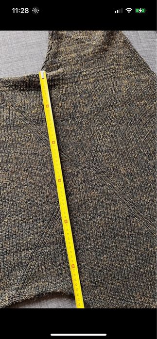 Mango M Sweter Nietoperz ze Złotą Nitką