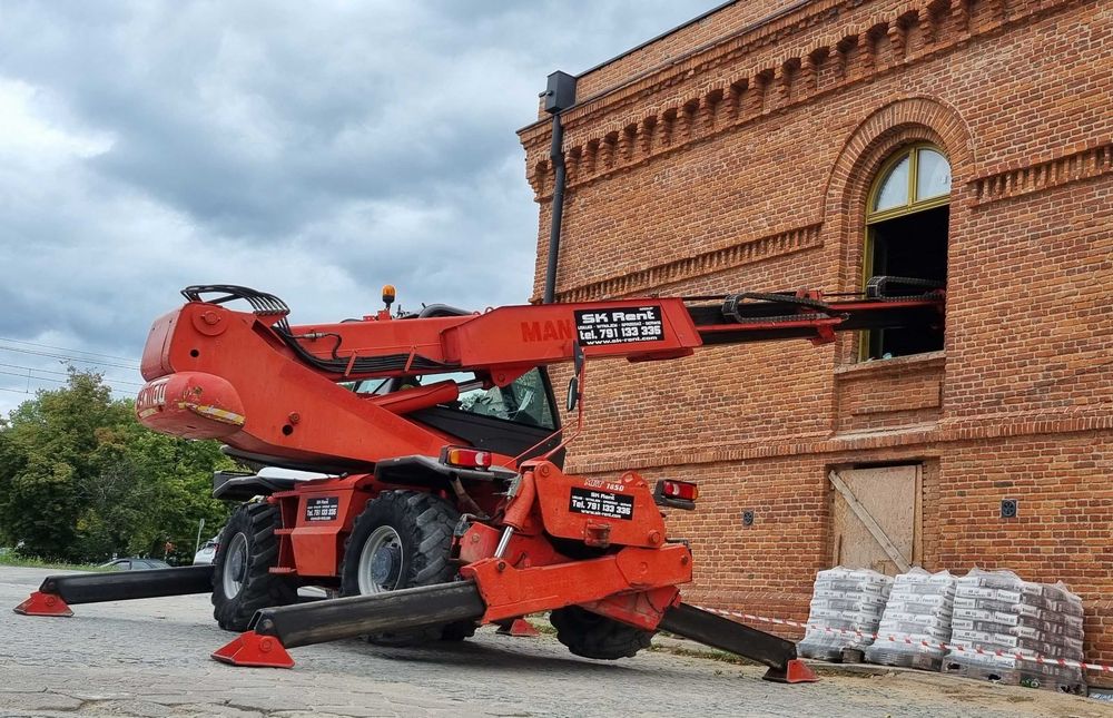 Wynajem ładowarka teleskopowa merlo roto mrt manitou jcb 6m-37m