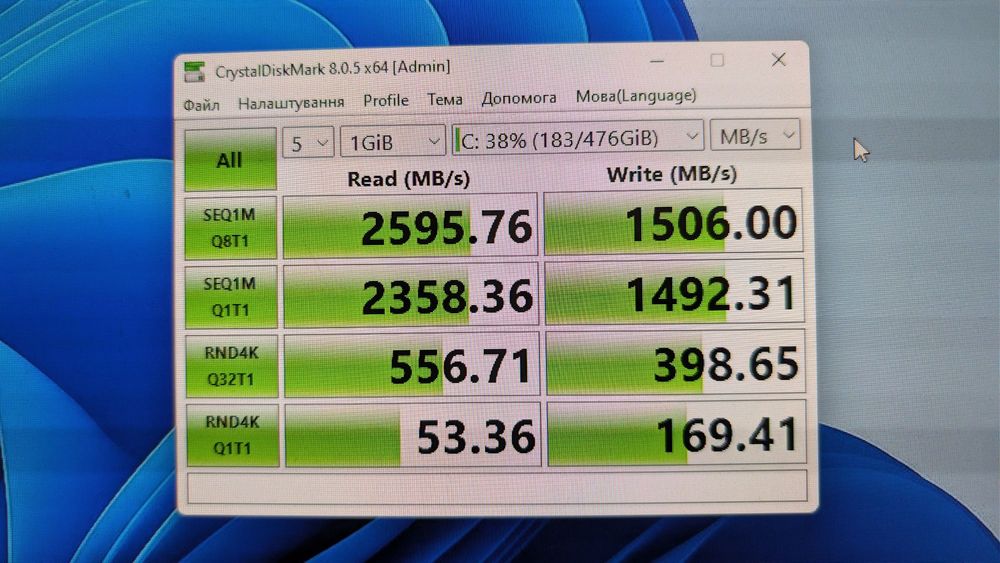 SSD диск Samsung 950 Pro 512GB M.2 PCIe 3.0 x4 3D V-NAND та HDD 2TB