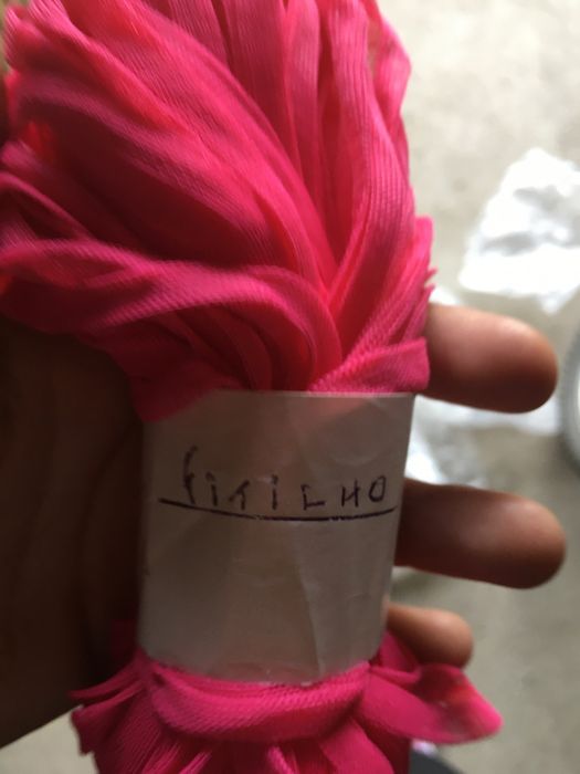 Novelos Fitilho Rosa-Choque