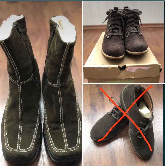 Черевики Timberland, Gabor замшеві