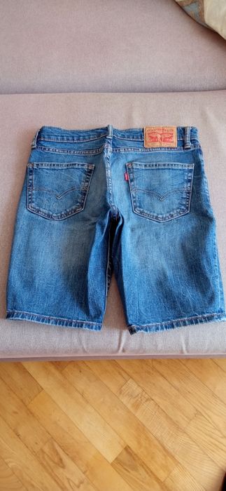 Джинсові шорти чоловічі levis