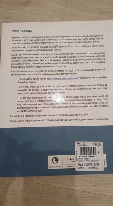 Livro Cálculo Financeiro