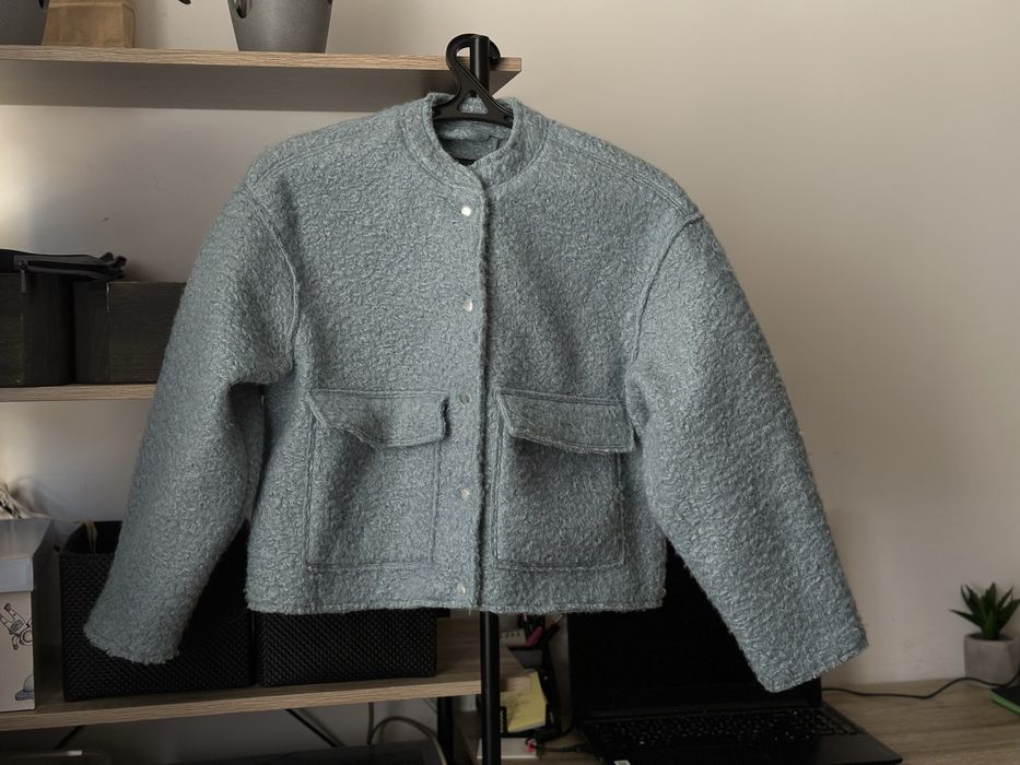 Бомбер букле для дівчинки від бренда ZARA 152 см 11-12 років