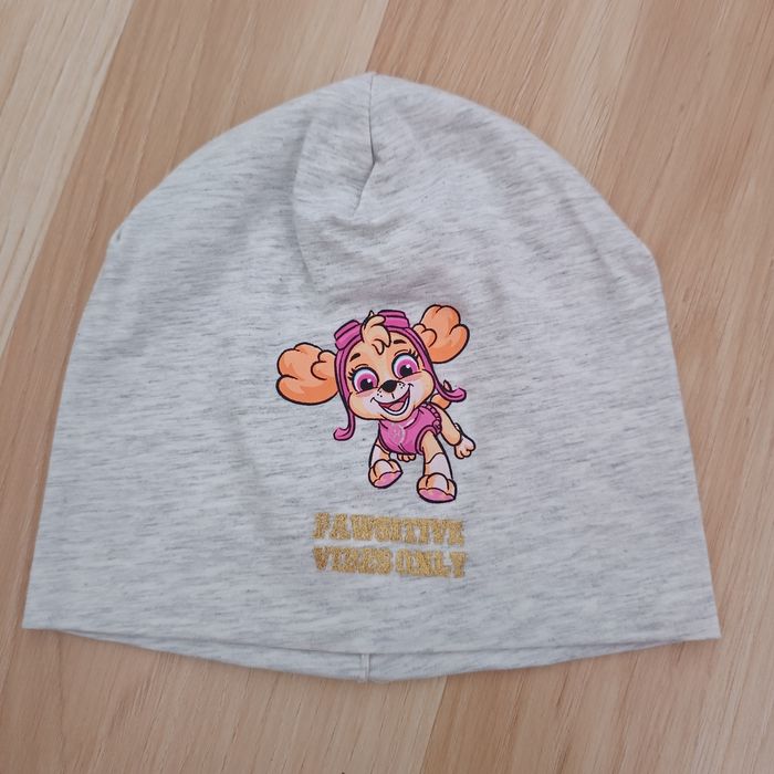 Czapka wiosenna dla dziewczynki rozmiar 54