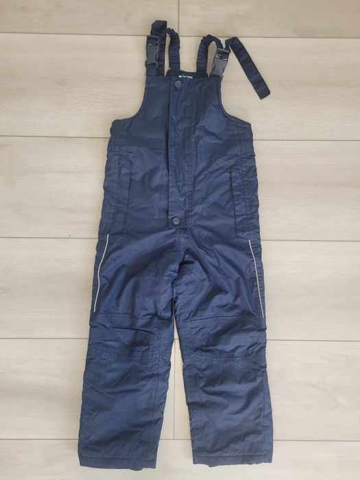 Spodnie ocieplane kombinezon na śnieg deszcz rozm. 110/116