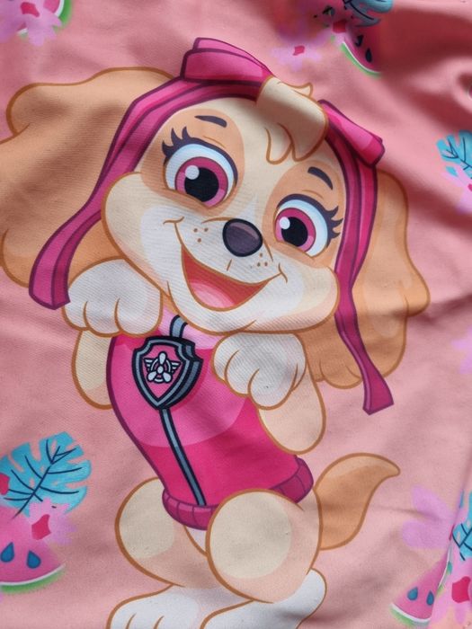 Strój kąpielowy dla dziewczynki psi patrol 122/128