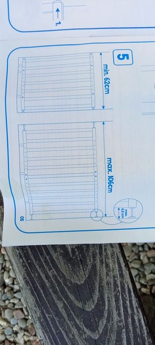 Barierka, ścianka ochronna Roba