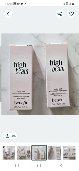 Nowy rozświetlacz Benefit High Benefit