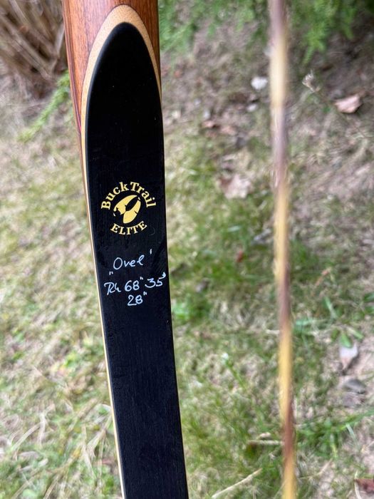 Łucznictwo - Łuk longbow Buck Trail Orel 35# 68"