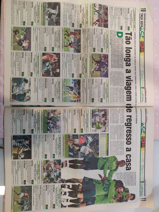 Suplemento especial A Bola Sporting CSKA final taça UEFA 2005