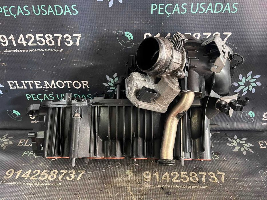 Coletor admissão usado BMW 318D 118D N47D20A N47D20C 143CV 1ª GERAÇÃO 779888511