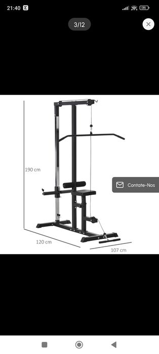 Vendo polia baixa e alta