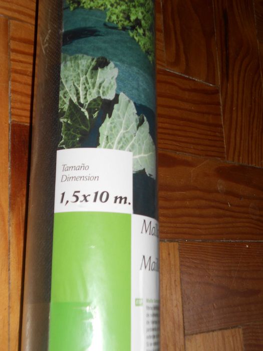 Rolo malha geotextil jardim horta Novo