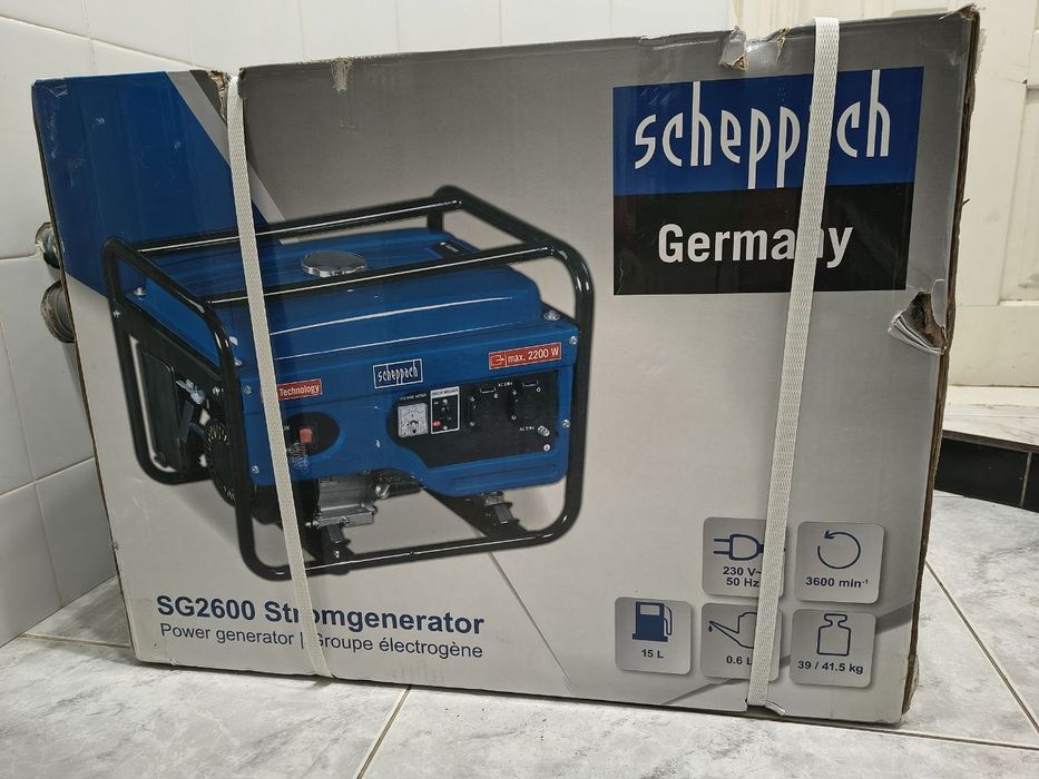 Генератор бензиновий Scheppach SG 2600