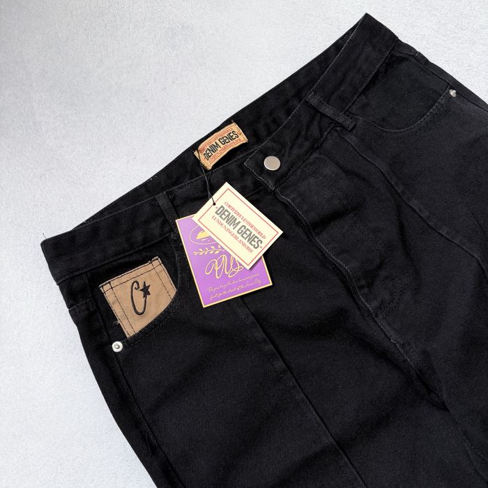 Джинси Corteiz C-Star Denim Regular fit Кортез Штани Чорні