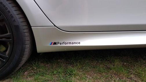 Наклейки на пороги BMW Performance E39 E46 E53 E60 E70 F10 F15 F20 БМВ
