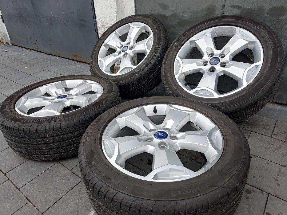 Oryginalne alufelgi FORD Kuga 18 cali 5x108 VOLVO Jaguar opony letnie