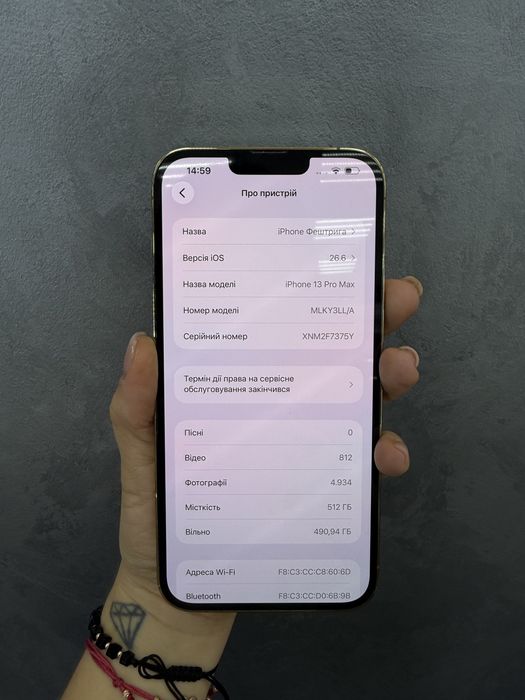 Iphone 13 pro max 512