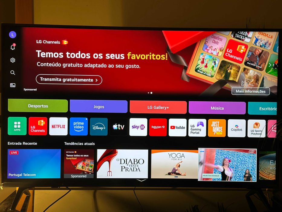 Vendo TV LG 50'' nova. Excelente estado !