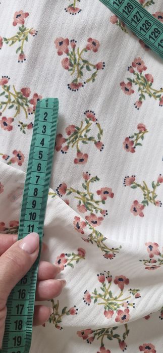 Продам тканину мілкоцвіт та горошок плотнтй шифон