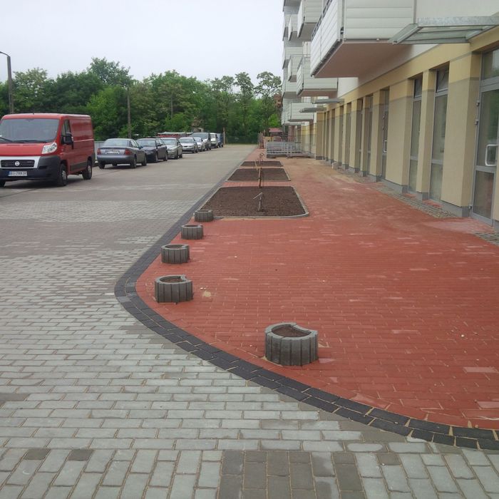 USŁUGI BRUKARSKI,układanie kostki i zieleńce