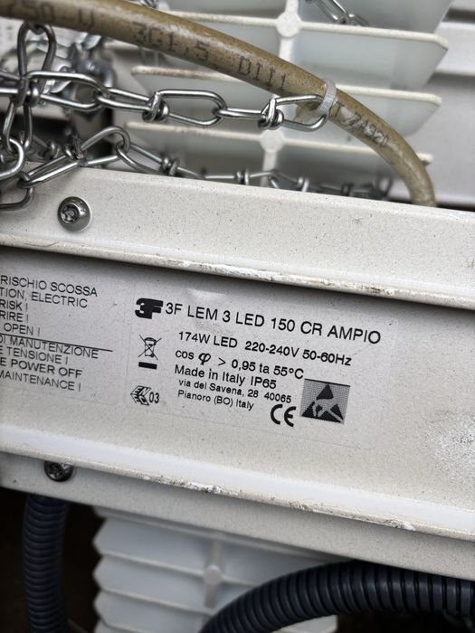 Lampy przemysłowe 3F LEM 2 LED 100 CA AMPIO