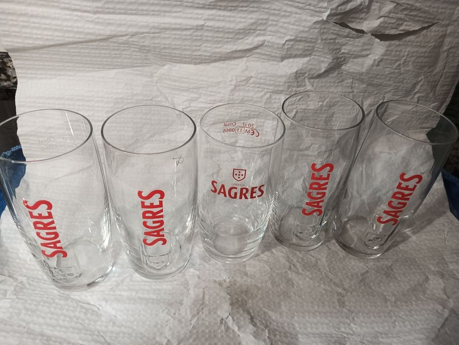 copos de vidro varios tamanhos e precos