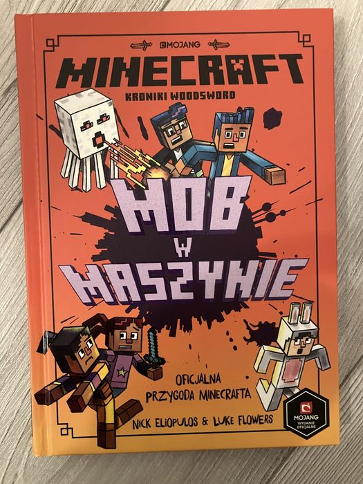 Książki minecraft - woodsord - 5 tomów