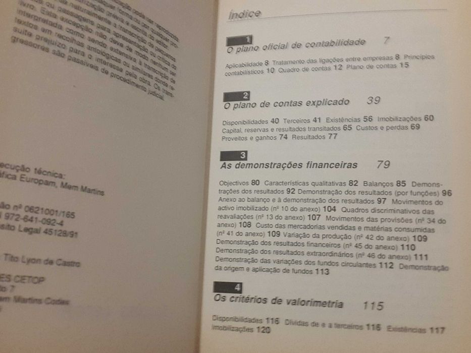 Norberto Fernandes - Plano Oficial de Contabilidade