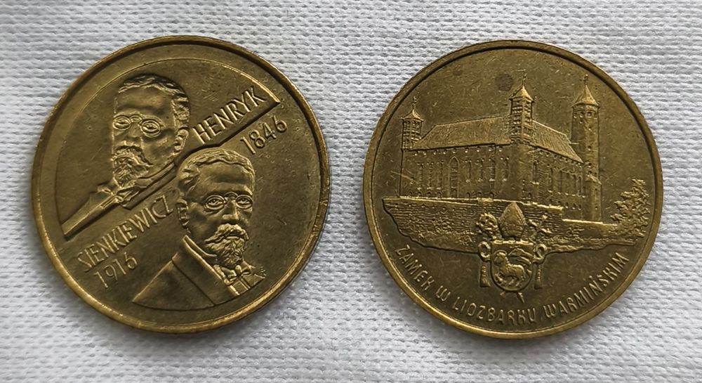 2 złote okolicznościowe 1996