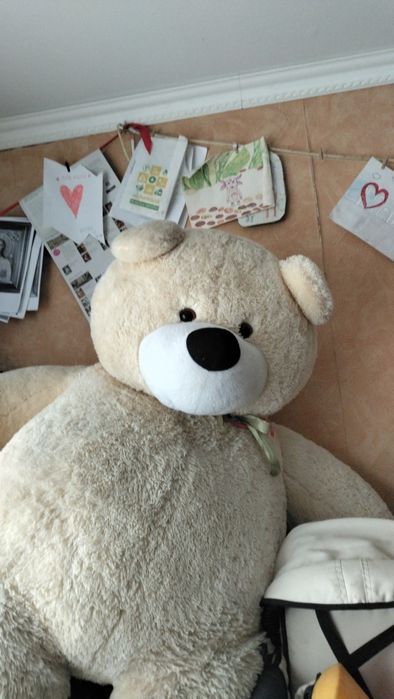 Ведмідь медведь великий плюшевий