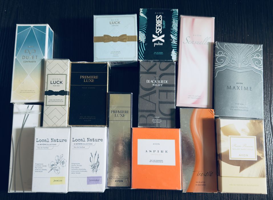 Avon Treselle Today tomorrow always Rare Pearls LBD Attraction Luck