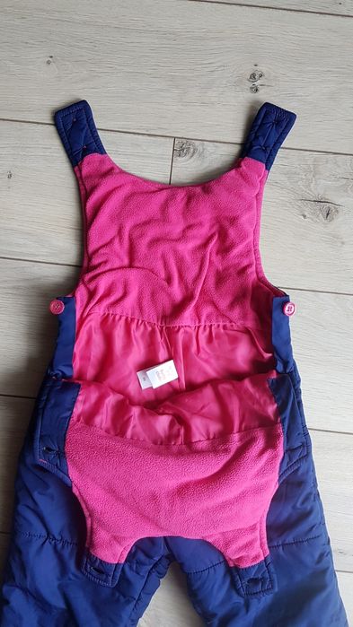 Spodnie na śnieg rozm. 86 stan idealny