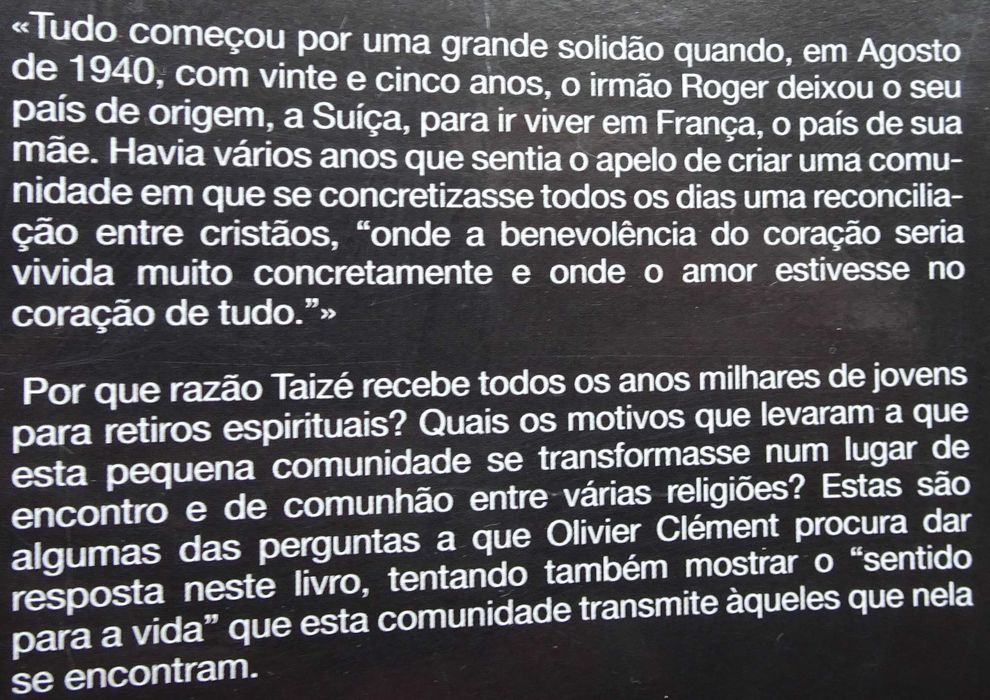 Taizé - Um Sentido Para A Vida de Olivier Clément