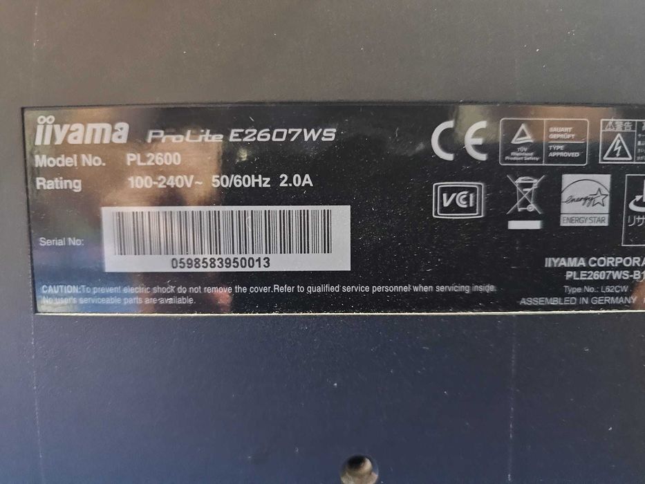 iiyama ProLite 26 cali