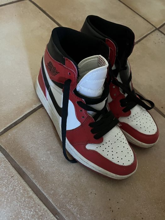 Nike jordan vermelhas