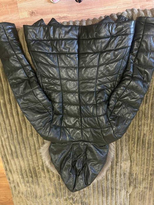 Куртка із натуральної шкіри. Дуже тепла. Натуральне хутро.